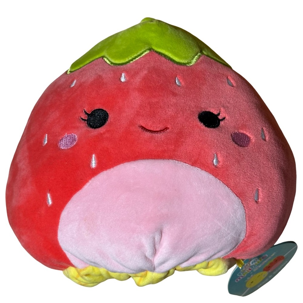NWT Squishmallows 8" Maui Pineapple & Scarlet Strawberry Flip-A-Mallow